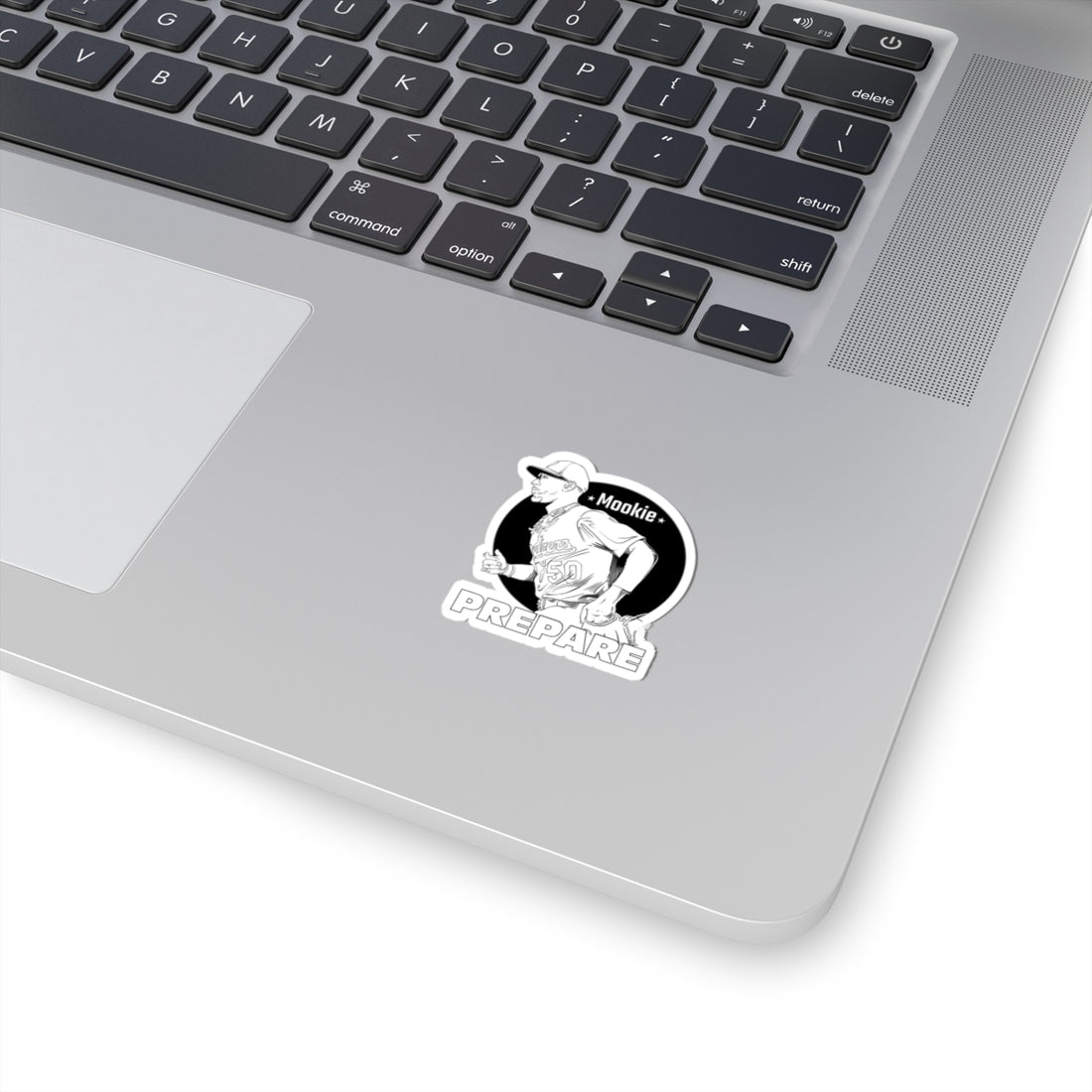 Mookie "Prepare" Baseball Kiss-Cut Sticker